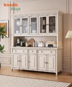 Tủ gỗ lưu trữ phòng bếp – giải pháp hoàn hảo cho không gian gọn gàng