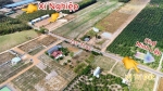 1 lô 5x50=250,1m2 mặt tiền dt756 nút giao cao tốc minh lập 270tr