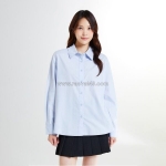Áo sơ mi overfit nữ