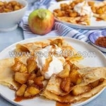 Apple crepe - hương vị thơm ngát