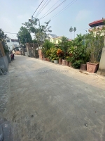 Bán đất lạc nông, mai đình, sóc sơn. hà nội. 115m2, mt 5.83m nở hậu. đường