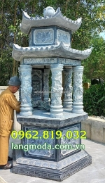 Bán mộ tháp đá đựng hũ tro cốt tại vĩnh long