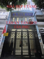 Bán nhà tân kỳ tân quý – tân phú hẻm xe hơi – 4 tầng – 4x13m – nhỉnh 5,5 tỷ