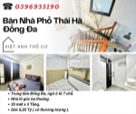 Bán nhà thái hà đống đa_ngõ ô tô 7 chỗ_lô góc ba thoáng_35mx4t_giá: 6.25 tỷ_lh:
