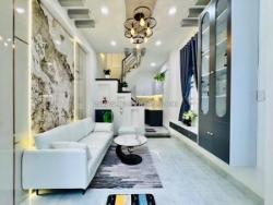 Bánnhà 1/ hxh đỗcửa nguyễndu p7 gòvấp (3,5x10)x3tầng 4tỷ85, tặng ntcc