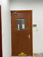 Báo giá cửa thép chống cháy sơn vân gỗ tại ninh thuận