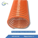 Báo giá ống hút trơn nhựa pvc màu cam phi 125 chất lượng cao