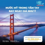 Bay đến san francisco với giá siêu tiết kiệm cùng vietnam airlines