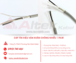 Cáp tín hiệu vặn xoắn chống nhiễu giá sỉ nhập khẩu