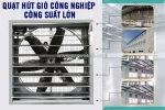 Chọn mua quạt hút gió công nghiệp công suất lớn phù hợp