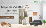 Cửa nhựa abs hàn quốc tại trảng bom - đồng nai tinh tế, sang trọng