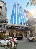 Cực hiếm đại cồ việt dt160m2 mt8m xây tòa 8 9 tầng kinh doanh vỉ hè oto tải