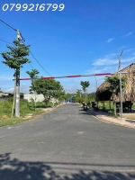 Đất nền giá rẻ sổ riêng thổ cư mặt tiền kinh doanh buôn bán trọn sổ 1 tỷ 550 .