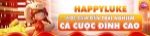 Happyluke – nạp rút tiền nhanh chóng