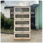 Kệ tủ chén – thiết kế thông minh giúp tiết kiệm diện tích hiệu quả cho căn bếp