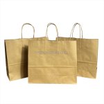 L04 – 280x100x355 mm – túi giấy kraft nâu quai xoắn