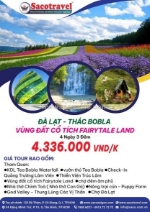 Lạc vào thế giới cổ tích đà lạt: thác bobla - fairytale land chờ bạn khám phá!