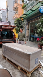 Lắp đặt máy in a0 mới hp t1708