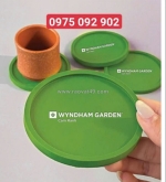 Lót ly cao su sản phẩm dễ khô, tiện lợi cho lần sử dụng tiếp theo