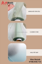 Màng nhựa pvc dẻo tại hà nội - vân cầu 3d