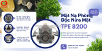 Mặt nạ phòng độc nửa mặt tpe 8200 huguard – sự ưu tiên số 1