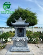 Miếu thờ ngoài trời đá khối đẹp – miếu thờ thổ thần