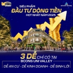 Mở bán đợt 1- khu nhà phố biệt lập ngay làng đhqg thủ đức, cách ga metro 5 phút