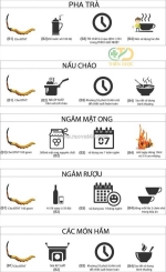 Món ăn từ nấm đông trùng hạ thảo