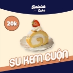 Ngọt ngào tan chảy với su kem cuộn nhà dalclat cake!