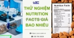 Nutrition facts giá bao nhiêu? cập nhập thông tin chi tiết