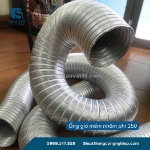 Ống gió mềm nhôm phi 150 dẫn khí cho công trình dân dụng và công nghiệp