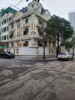 Siêu biệt thự an khánh, hàng xóm tđ bảo sơn, lô góc 3 thoáng, 245m, 5t, có hầm,