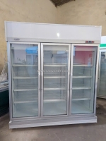 Thanh lý tủ mát 3 cánh carier qua sử dụng