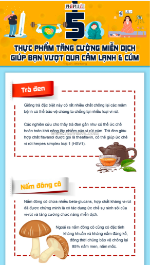 Thực phẩm tăng cường miễn dịch