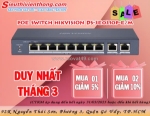 Tối ưu hệ thống mạng với switch poe hikvision – khuyến mãi cực sốc!