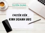 Tuyển chuyên viên kinh doanh bất động sản tại hcm