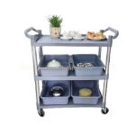 Xe đẩy thu gom thức ăn các loại chuyên dùng cho phòng tiệc hội nghị