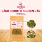 🍵 biscotti vị matcha – giòn ngon, healthy, tốt cho sức khỏe! 💚