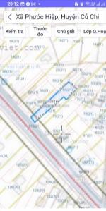 1212m2 đất mặt tiền quốc lộ 22 phước thạnh củ chi hồ chí minh có 12 tỷ x