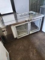 Bàn mát cánh kính 1m5 inox qua sử dụng