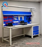 Bàn nguội thao tác cơ khí ally qt-101d-2400 – giải pháp tối ưu cho xưởng cơ khí hiện đại