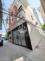 Bán nhà 2 tầng góc 2 mặt hẻm lạc long quân, p. tân tiến – gần chợ, shr, giá 3 tỷ