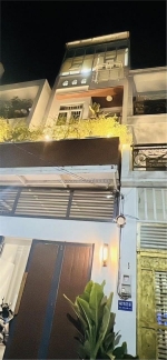 Bán nhà mới 1 trệt 2 lầu sân thượng 60m², hẻm 7m thông – an phú đông, q12 – giá