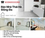 Bán nhà phố thái hà, sổ vuông vắn, hai mặt thoáng, 40mx4t, giá: 7.5 tỷ, lh: