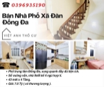 Bán nhà phố xã đàn_sổ đỏ vuông vắn_4 ngủ_43mx4t_giá: 7.6 tỷ_lh: 0396935190.