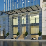 Bán tòa building văn phòng mặt phố phạm văn đồng, cầu giấy, dtxd xấp xỉ 299m2,