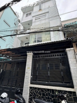 Bán tòa chdv hẻm xe hơi ngang 6,5 11 phòng, p6 q bình thạnh