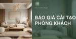 Báo giá cải tạo phòng khách tại đà nẵng 2025