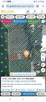 Cần chuyển nhượng lô đất trồng cây - sổ đỏ chính chủ-hoà tiến- đà nẵng