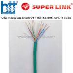 Cáp mạng superlink utp cat6e 305 mét / 1 cuộn